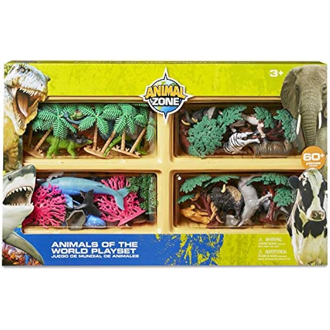 Animal Zone OF THE WORLD PLAYSET (AD20687) - Image 3